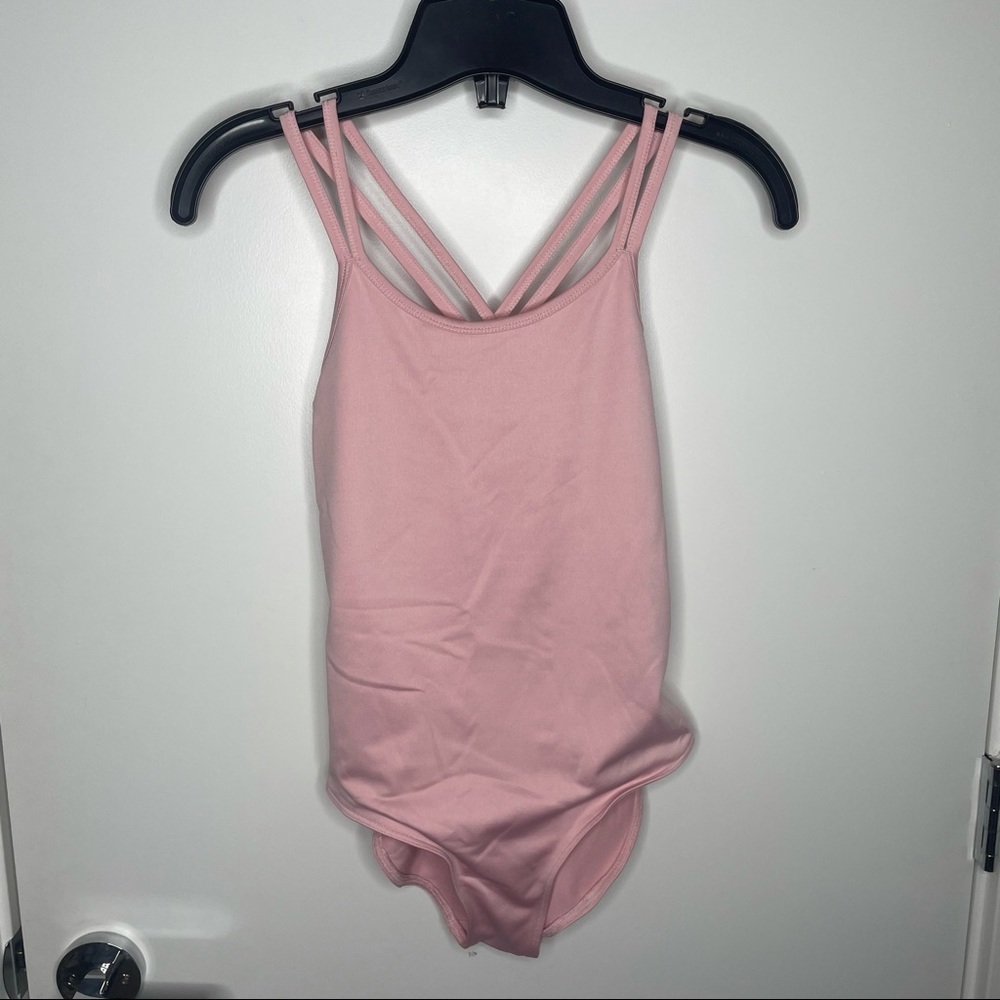 criss cross strappy bodysuit